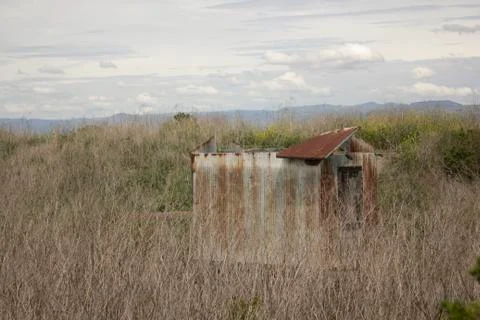 Old rusty shack Stock Photos