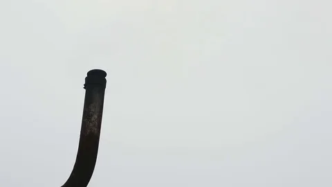 Old rusty ship sails on the river 스톡 동영상 82372638