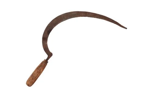 Old Rusty Sickle Stock Photos