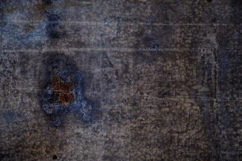 Old rusty surface made of colored iron Stock Photos