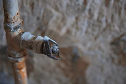 Old rusty tap Stock Photos