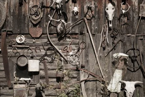 Old rusty tools Stock Photos