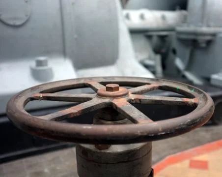 Old rusty valve Stock Photos