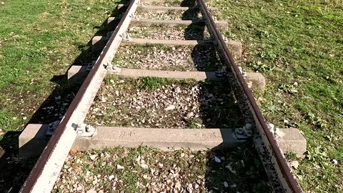 Old Rusty Vintage Railroad Stock Footage 339967578