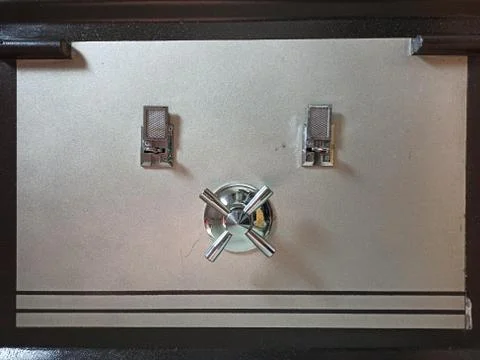 An Old Safe Stock-Fotos