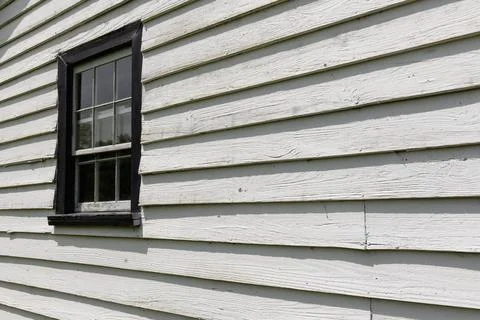Old Sagging Window Stock Photos