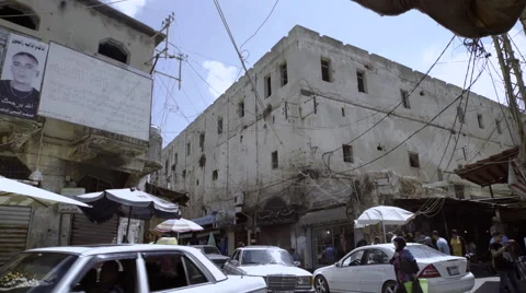 Old Saida City Stock Footage 52669112