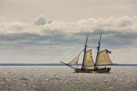 Old sailboat Stock Photos