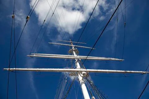 Old sailing ship Foto stock
