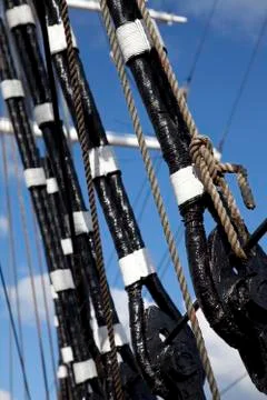 Old sailing ship Foto stock