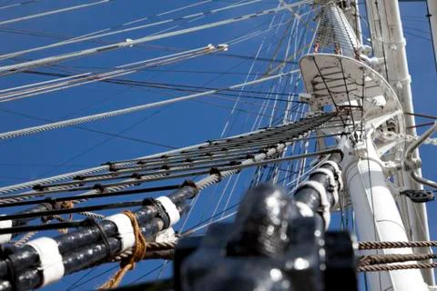 Old sailing ship Stock Photos