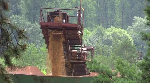 Old sand factory Stock Footage 51659634