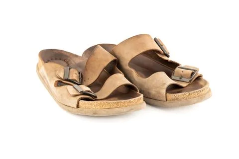 Old sandals Stock Photos