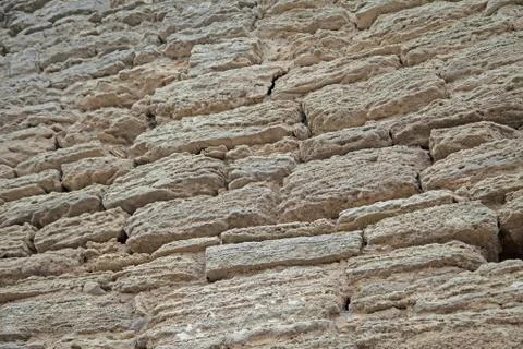Old sandstone wall Stock Photos