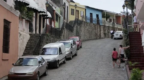 Old Santo Domingo Stock Footage 40585651