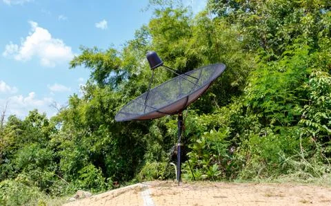 An old satellite Stock Photos