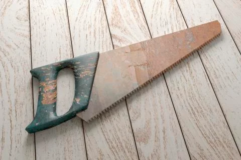 Old saw Stock Illustration