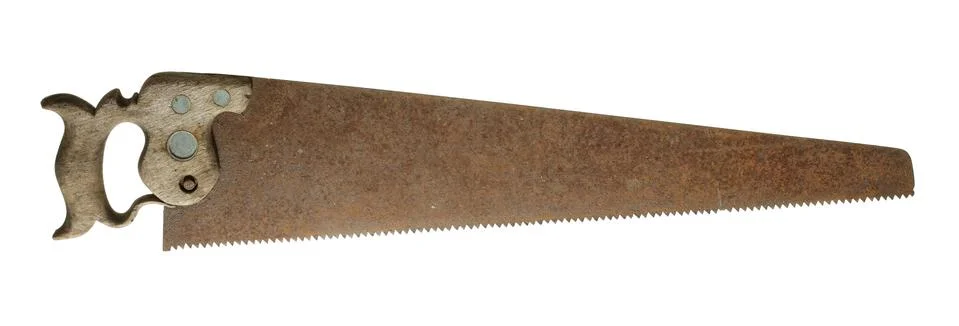 Old saw Stock Photos