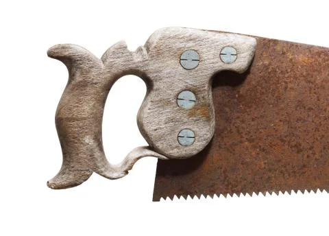 Old saw 스톡 사진