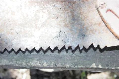 Old saw Stock Photos