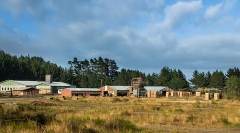 Old sawmill Stock Photos
