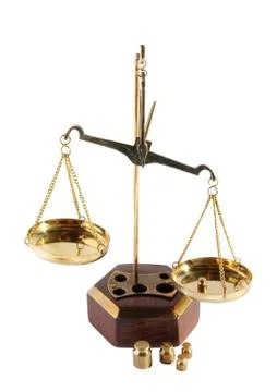Old scales Stock Photos