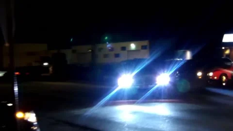 Old school car pull off Video stock 162358610