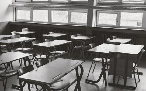 Old School Classroom Stock Photos