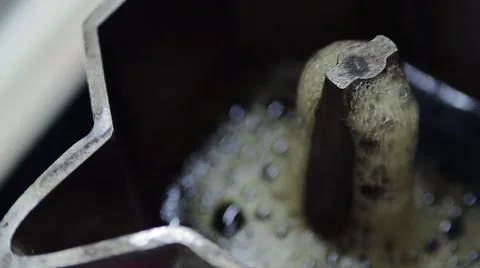 Old school coffee maker Stock Footage 60440118