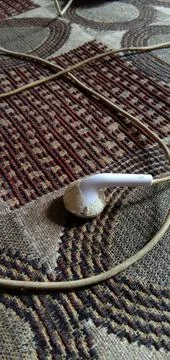 Old school headset 库存照片