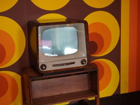 Old-school TV Stock Photos