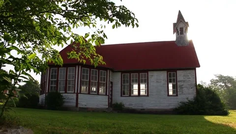 Old school/church Stock Footage 5287253