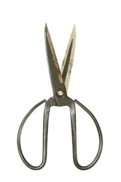 Old scissors Stock Photos