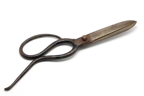 Old scissors Stock Photos