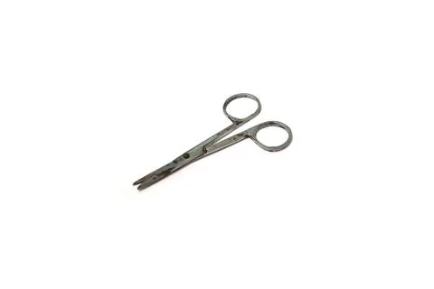 Old scissors with rust on it Foto stock