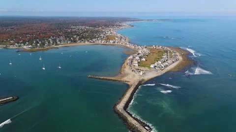 Old Scituate Lighthouse, Scituate, MA, USA Stock-Footage 172048771