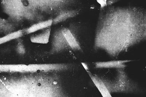 Old scratched surface texture in black and white colors Stock Photos