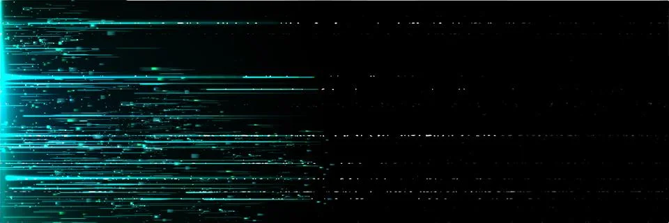 Old screen glitch effect Stockillustratie