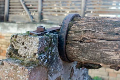 Old screw 스톡 사진