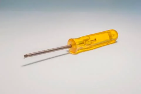 Old screwdriver closeup Stock Photos