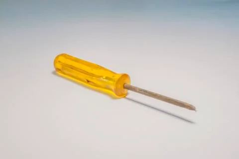 Old screwdriver closeup Stock-Fotos