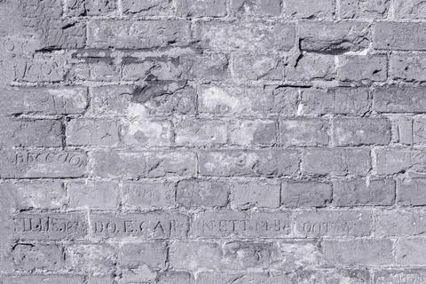 Old Scribed Wall Stock Photos