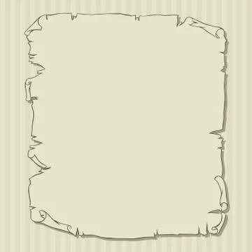 Old scroll page background for your designs and messages Illustrazione stock