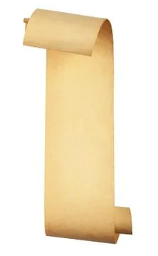 Old scroll paper Stock Photos