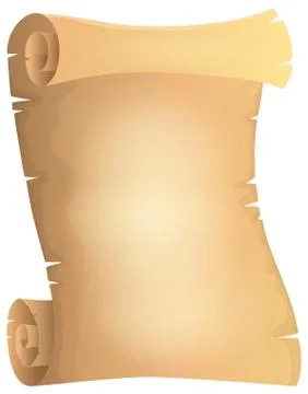 Old scroll theme image - eps10 vector illustration. Stock Illustration