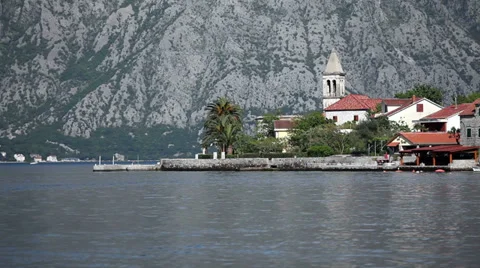 Old sea town Stock Footage 37866858