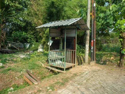 Old security post Stock Photos