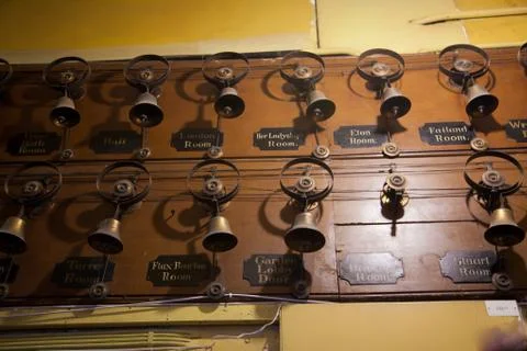 Old servant bells Stock Photos