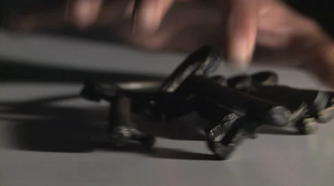 Old set of keys Stock Footage 62472053