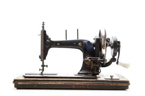 Old sewing machine Stock Photos